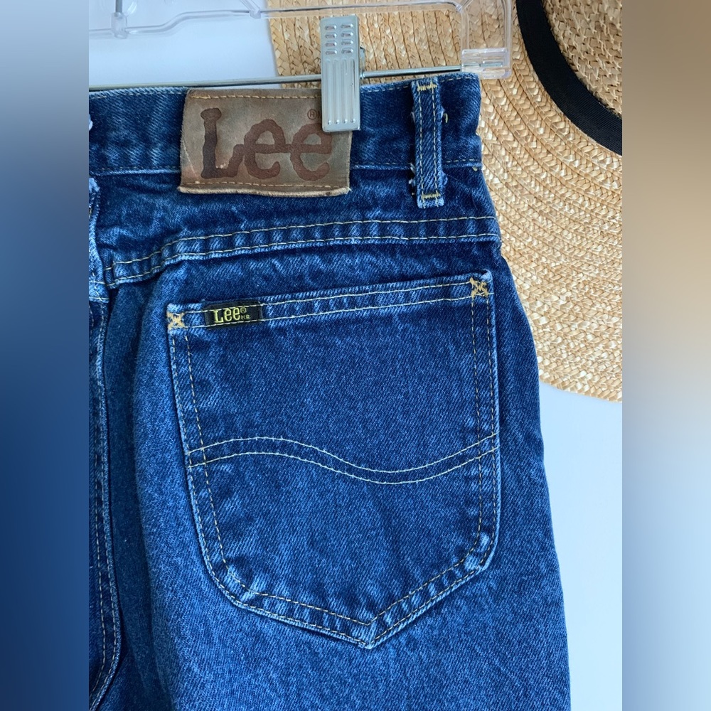True Vintage 1970’s Lee 100% Cotton Denim Jeans - image 2